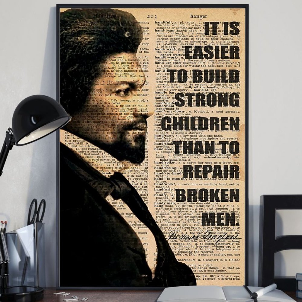 Black Leader Frederick Douglass Quotes Dictionary Prints Page